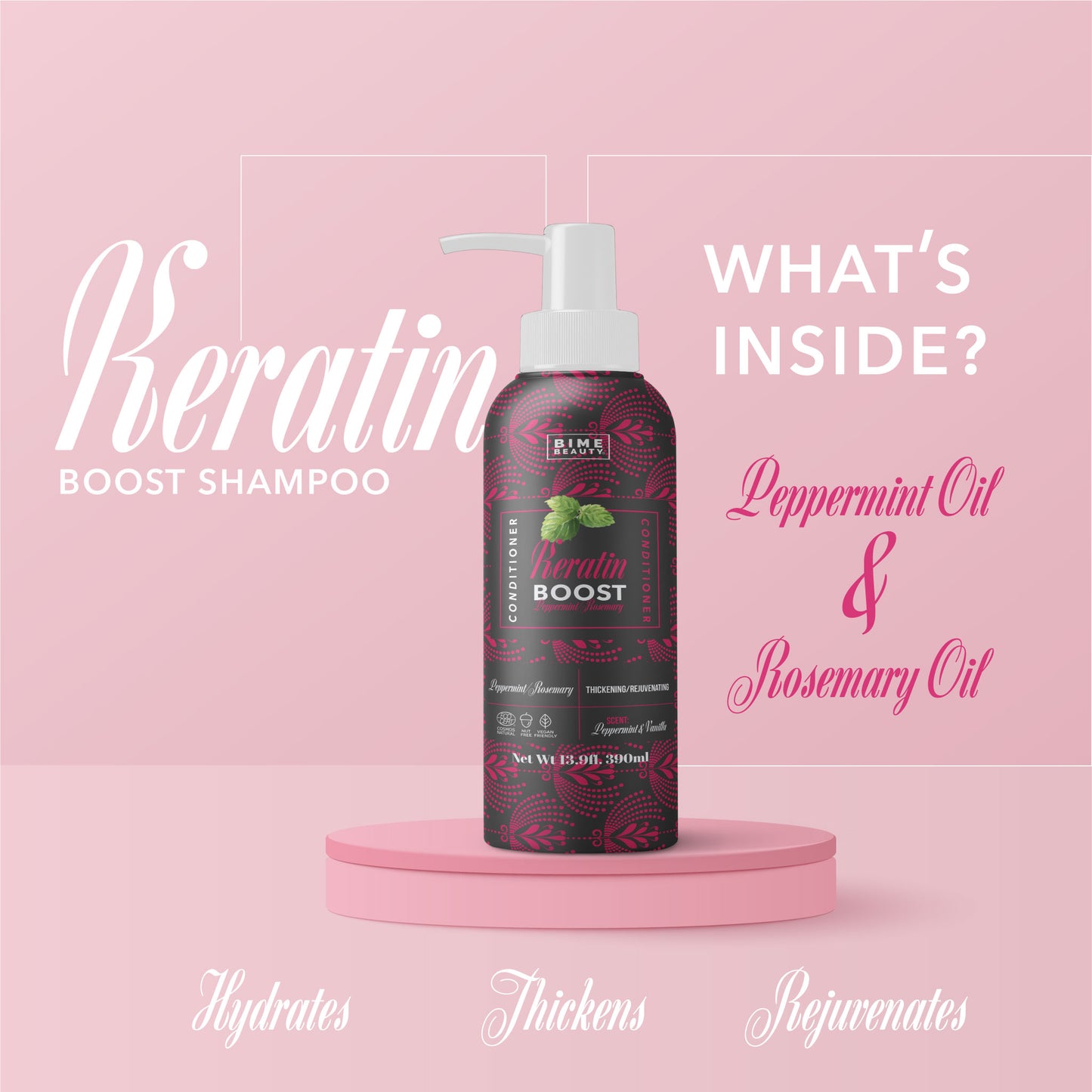Keratin Volume Boost Shampoo