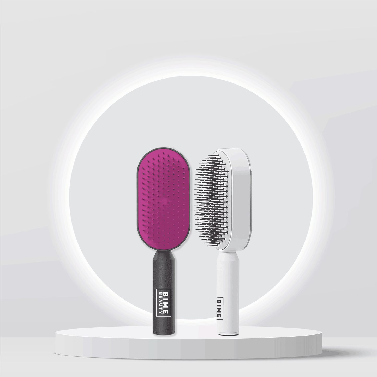 Healthy Hair Duo: Automatic Curler & Self Cleaning Brush