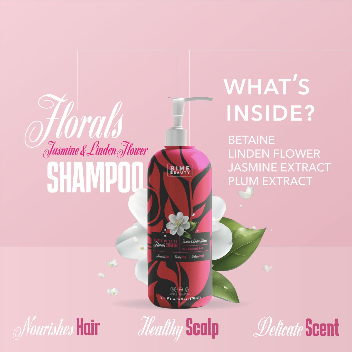 Jasmine & Linden Flower Sensitive Scalp Shampoo