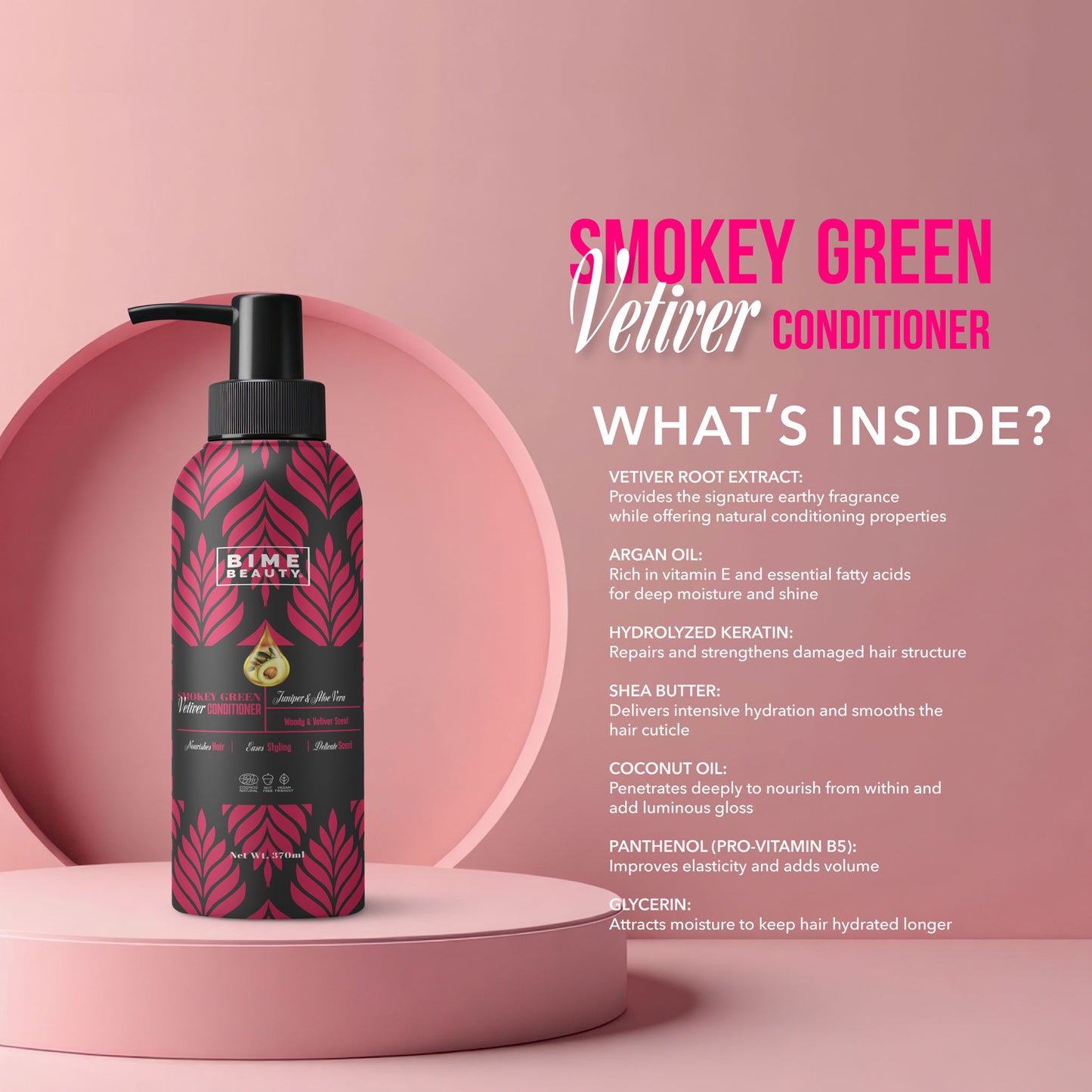 Smoky Green Vetiver Gloss Conditioner
